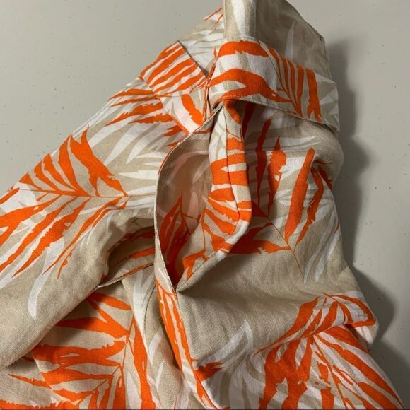 𝅺sandro Paper Bag Tropical Print Skirt - Picture 5 of 7